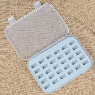 兄弟芳华蝴蝶家用缝纫机通用36/25格梭芯盒金属底线心收纳盒配件