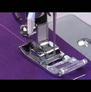 重机兄弟缝纫机电动家用透明标准松紧带胜家标配万能万用直缝压脚