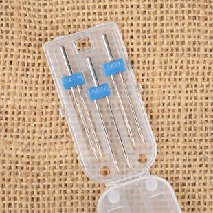 双针套装家用多功能缝纫机2mm3mm4mm兄弟重机蝴蝶电动缝纫机针DIY