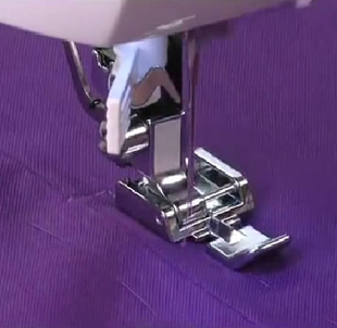 兄弟brother家用电动多功能缝纫机原装拉链压脚车缝拉链压布脚I