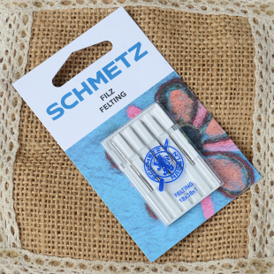 家用缝纫机蓝狮刺针Felting Needle毡刺绣针三角刺针毛毡戳针毛绒