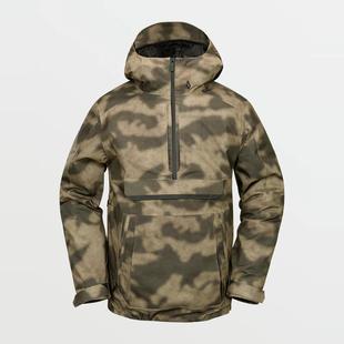 钻石25 Volcom MENS BRIGHTON PULLOVER半拉时尚潮流单双板滑雪服