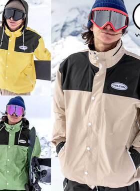 【4折】21-22钻石Volcom LONGO GORE-TEX JACKET潮流单双板滑雪服