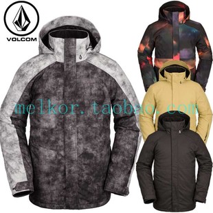 21-22钻石Volcom SCORTCH INS JACKET单板双板防风防水滑雪服