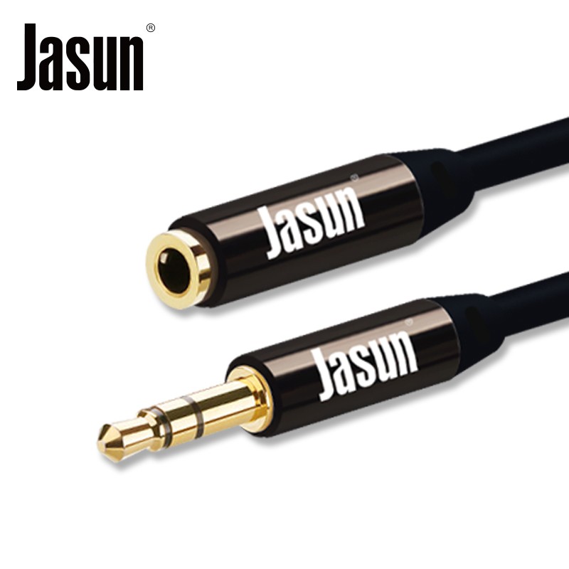 Jasun 3.5mm公转母音频线 高保真音质 电脑耳机音频延长线 JS-063
