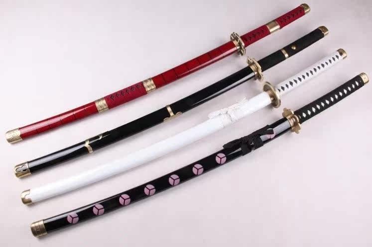 海贼王 海贼王索隆刀秋水鬼彻和道一文字索隆三刀金属合金未开刃 图片价格品牌报价 原仓数据