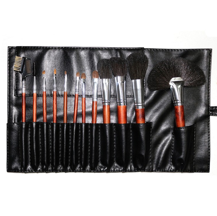 套刷 化妆刷 全套组合 12支 专业化妆套刷动物毛套数 化妆师专用