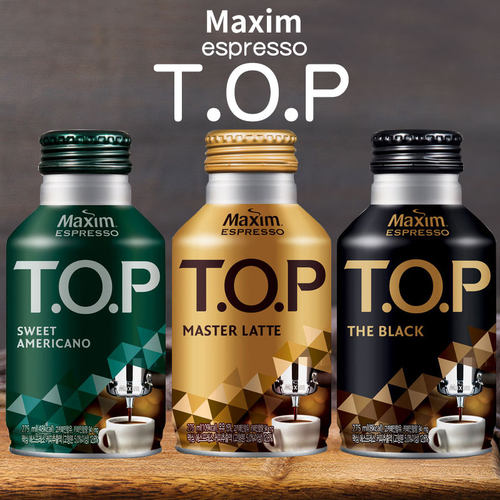 拿铁韩国进口麦馨top美式黑咖啡