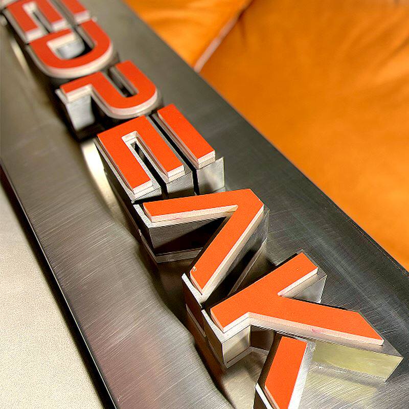 亚克力双层水晶字立体字镂空广告门牌背发光字门头招牌定做形象墙