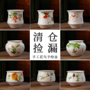 盆器三角梅盆 景德镇手工手绘陶瓷花盆老桩多肉法师君子兰陶罐中式