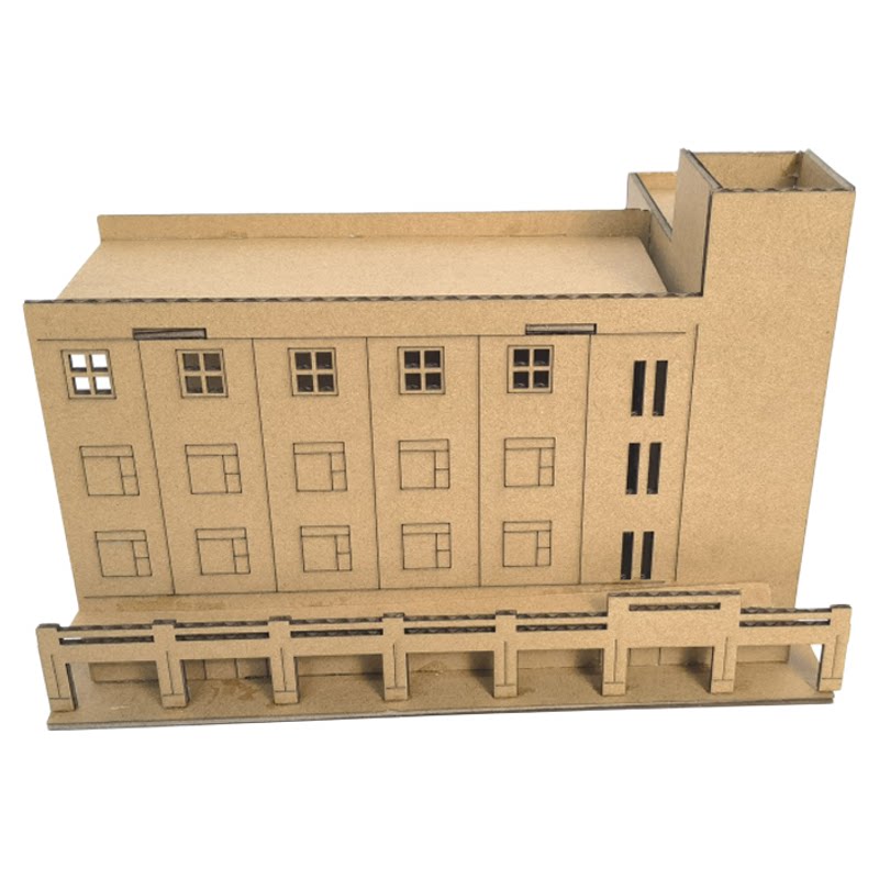 儿童手工房子diy纸盒大楼美术制作材料包幼儿园纸板小屋拼装模型