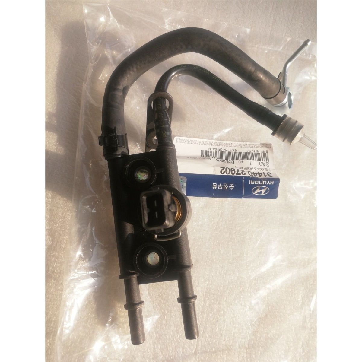 适用华泰圣达菲2.0柴油高压油泵油管四通油管油路功能组合体全新