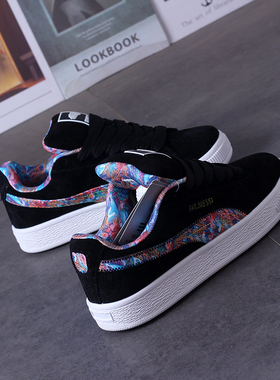 MR.MESSI品牌专卖秋冬季ins校园加厚鞋舌面包鞋男情侣百搭板鞋女