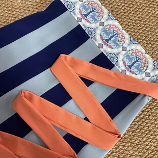 【049】新款间色裙【马上有钱】32破唐制汉服两三松日常下裙女