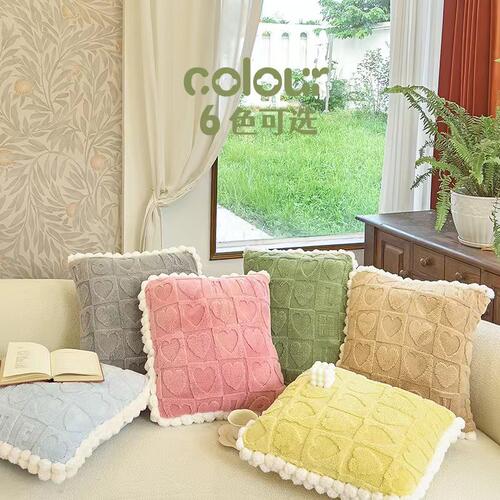 羊羔绒抱枕被子两用汽车靠靠枕