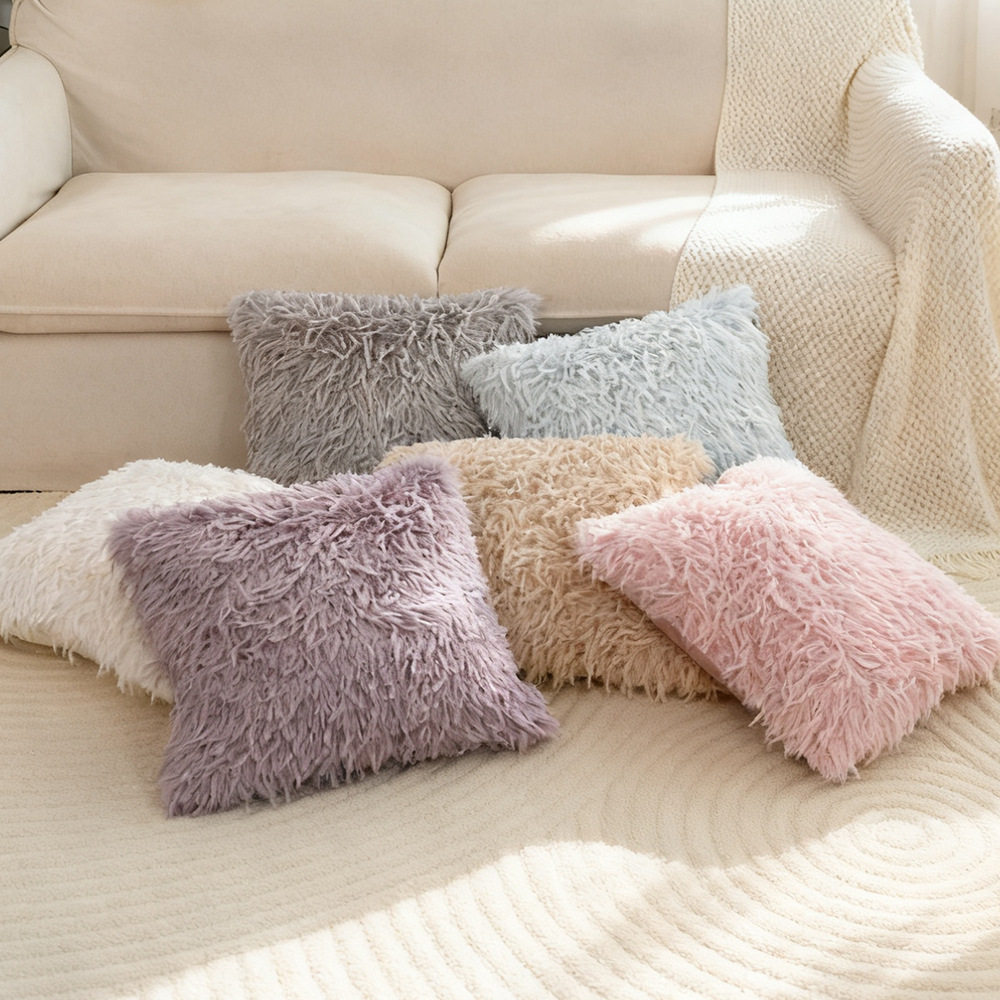 北欧法式ins轻奢纯色放羽毛绒布抱枕靠垫 宫廷风客厅沙发卧室,居家布艺,抱枕被,淘宝优惠券,粉丝福利购,淘宝优惠卷