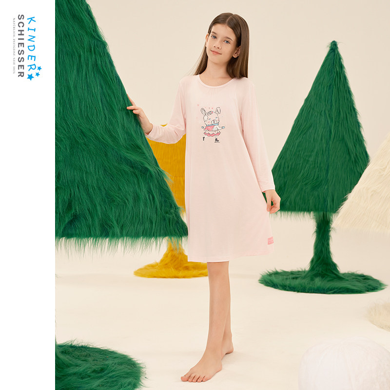 舒雅儿童新品女童莫代尔柔软细腻亲肤丝般顺滑透气印花家居睡裙,童装/婴儿装/亲子装,家居裙/睡裙,淘宝优惠券,粉丝福利购,淘宝优惠卷