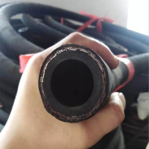 喷砂管耐磨喷砂橡胶管耐高压钢丝编织耐磨管船厂钢结构内32喷沙管