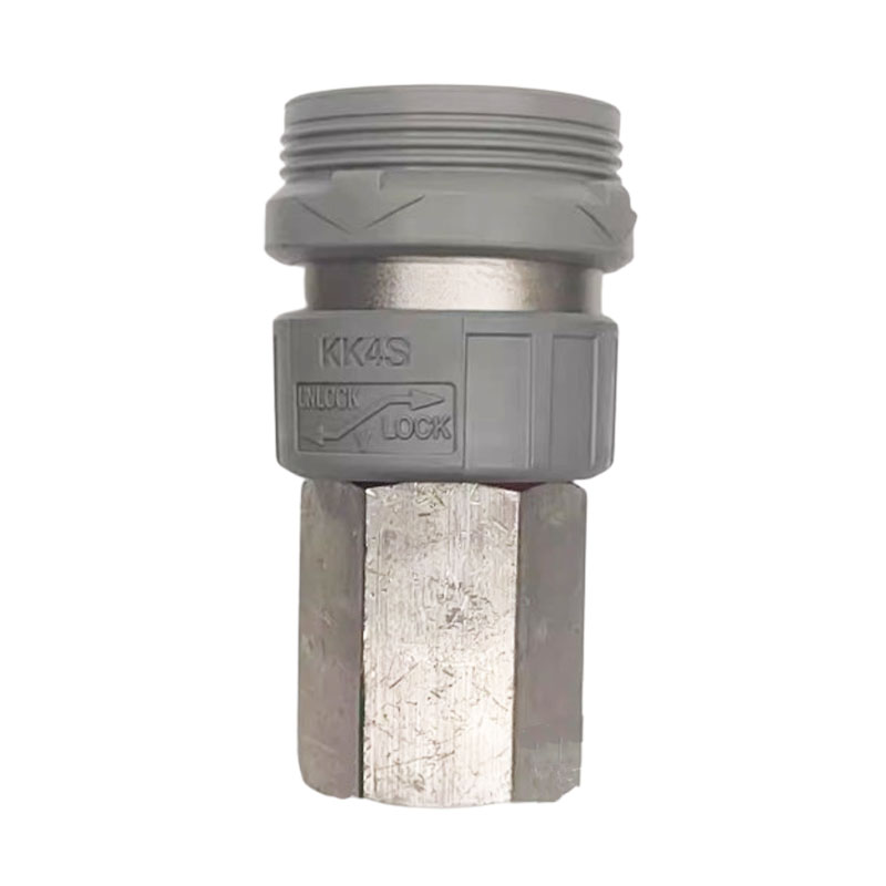 SMC自锁C式快速接头 KK2S/3S/4S/6S-M5F/01F/02F/03F/04F