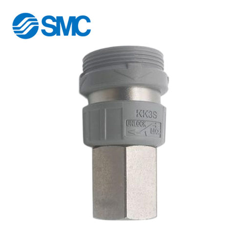 SMC自锁C式快速接头 KK2S/3S/4S/6S-M5F/01F/02F/03F/04F
