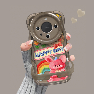 满屏涂鸦熊适用华为手机壳