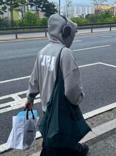 Far Archive 24ss灰色拉链卫衣短宽 倒转刺绣logo运动连帽衫男女