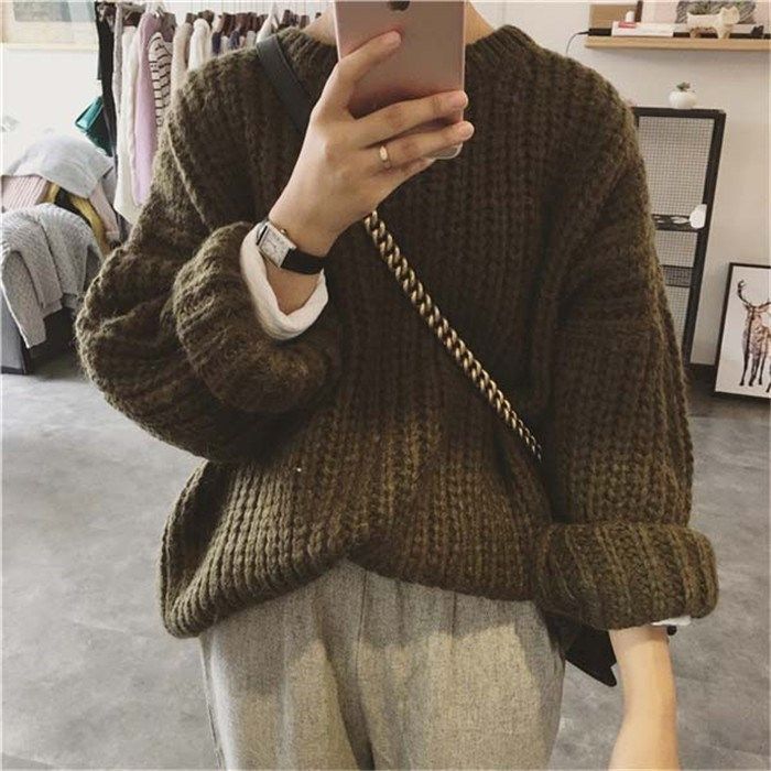 Popular enlarge style sweater XL soft practical Small design Versatile comfortable Sweater tycoonin the Women's clothing/Boutique , Sweaters  category - from Buy2taobao.com to provide professional Taobao agent buy service