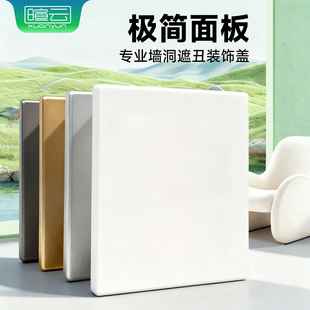 86型空白面板开关插座底盒遮挡板堵洞二位长方形装 饰盖白板遮丑盖