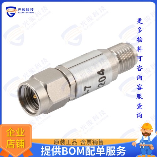 FMAT7430-7 射频元件FXD ATTN PLUG-JACK 2.92MM SS 1.3