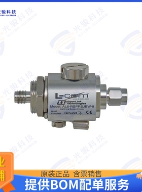 AL6-RSPRSJBW-9 射频元件LPRP-SMA P/RP-SMA J BKHD 6GHZ