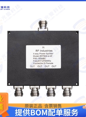 RFPSW-4-NF 射频元件NF 4WAY WILKINSON 153dBc IP65