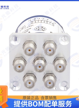 SEMS-4085-SP6T-SMA 射频元件EM RELAY SWITCH 26.5 GHZ 28 V SM
