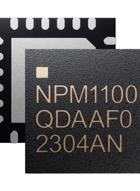NPM1100-QDAB-R7电源芯片POWER MANAGEMENT IC QFN24 VTERM4