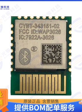 CYBT-343151-02 射频元件RF TXRX MOD BT TH SMD
