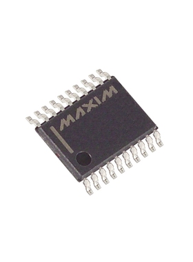 MAX3381EEUP+接口芯片IC TRANSCEIVER FULL 2/2 20TSSOP