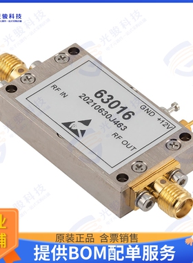 FMAM63016 射频元件LOWNOISEAMP 20MHZ-3GHZ P1DB SMA