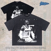 幻影威少 威斯布鲁克数码 直喷重磅短宽boxy fit短袖 t恤