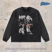 t恤男式 notsexx 直喷重磅纯棉短宽boxy短袖 长袖 出租车司机 数码