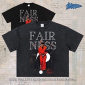 短袖 notsexx t恤男 直喷重磅纯棉短宽boxy美式 长袖 路易吉 进口数码