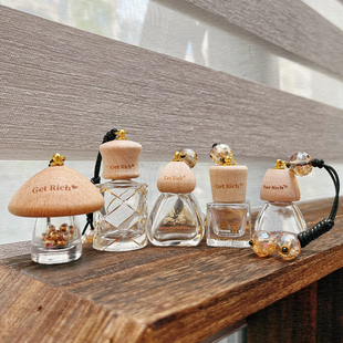 攒金豆收纳瓶高级玻璃瓶豆子攒存瓶密封罐小物件朱砂收藏瓶储存瓶