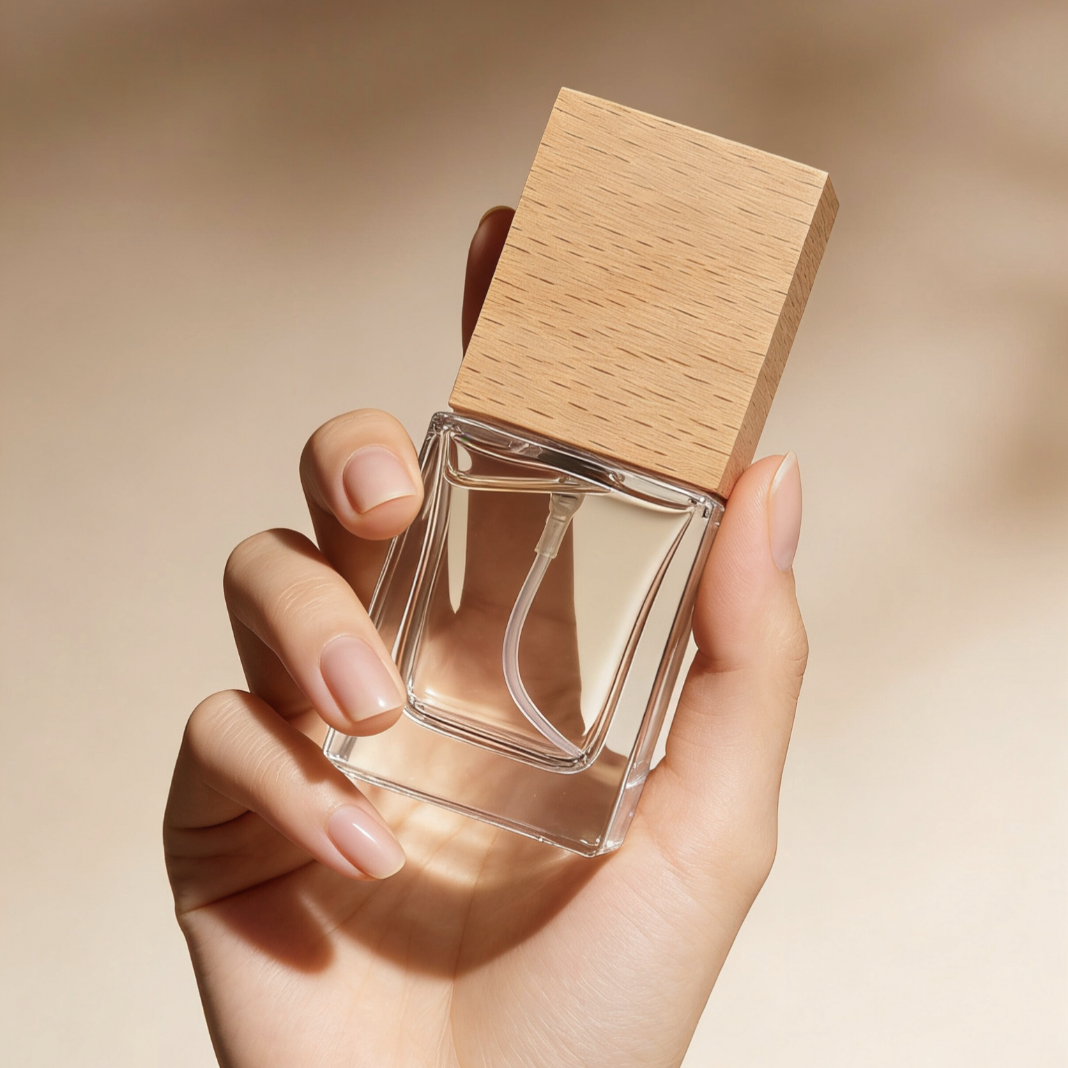 香水瓶分装小空瓶15ML木盖磨砂玻璃瓶旅游分装瓶10ML小样瓶喷雾瓶