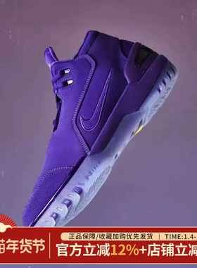 耐克男鞋AIR ZOOM GENERATION詹姆斯1复刻运动篮球鞋FJ0667-500