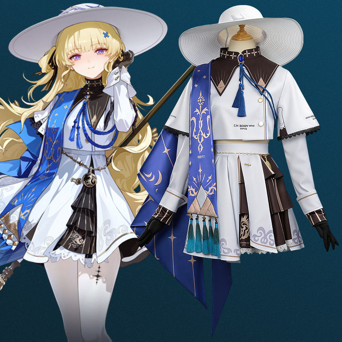 EZ鸣潮菲比隐海修会教士cos服