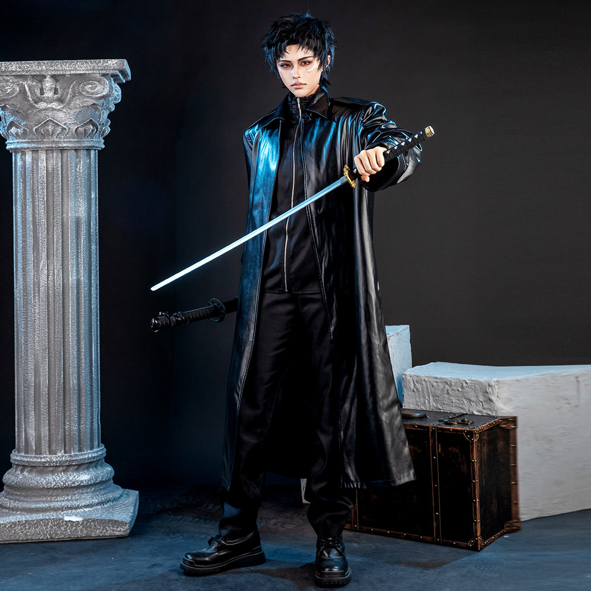 EZcosplay神乐钵六平千矿cos服