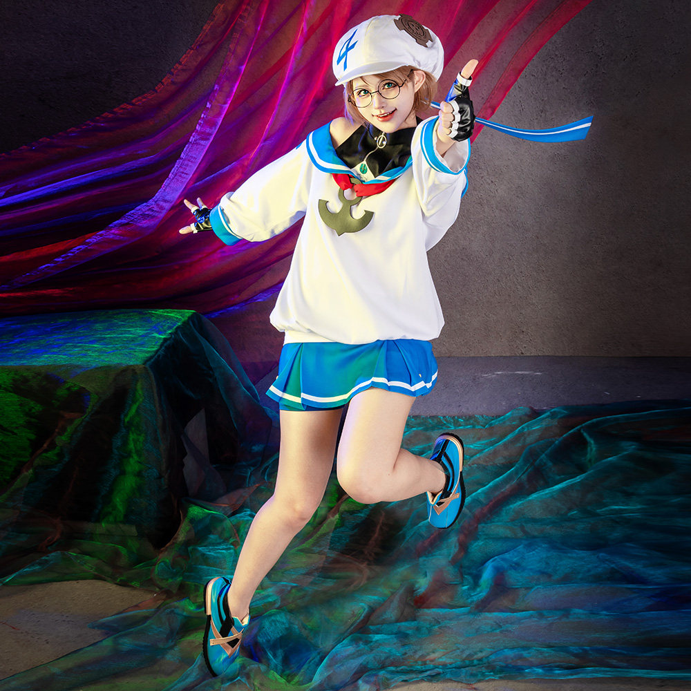 EZcosplay罪恶装备四月cos服女