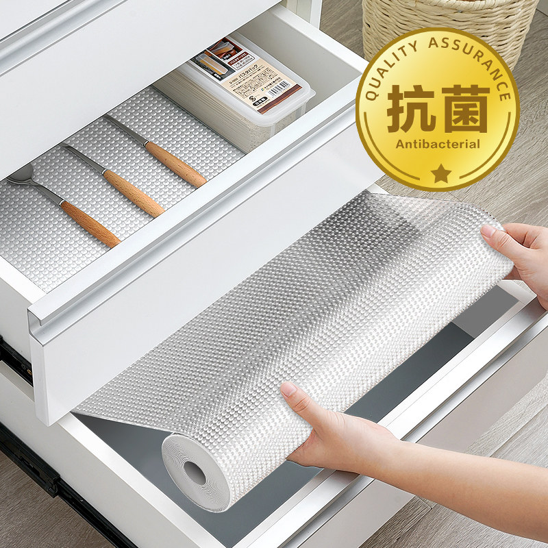 抽屉垫纸防水防潮铺垫厨房橱柜衣柜鞋柜防霉防脏加厚台面防油贴纸