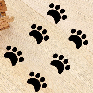 墙贴小脚丫幼儿园脚印地板贴客厅可爱地面贴纸装 饰不干胶防水