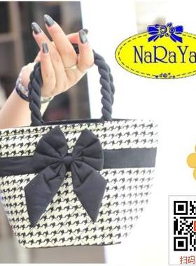 2023新款曼谷包 NARAYA娜莱雅泰国正品迷你手提 蝴蝶结包NB-52SS