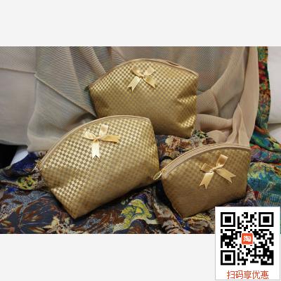 naraya娜莱雅泰国曼谷包正品NBC/S-87/LMS三件组韩国丝绸化妆包