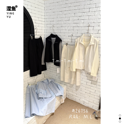 Tmi26756大码休闲时尚三件套